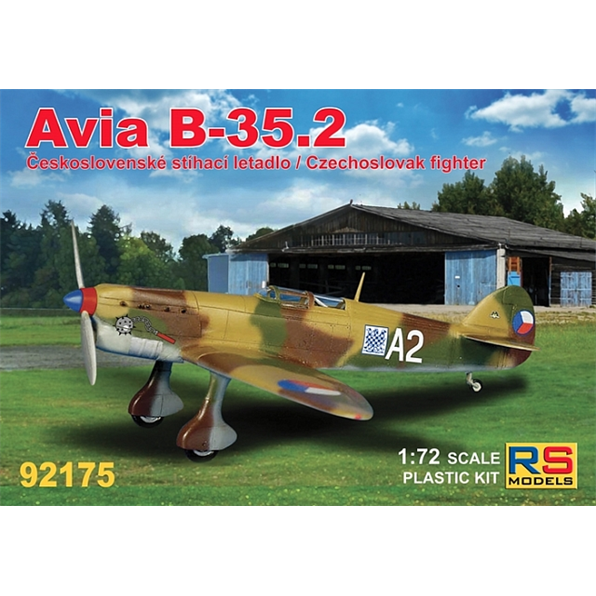 Avia B.35.2 (4 decal v. for Czech, Slovakia)