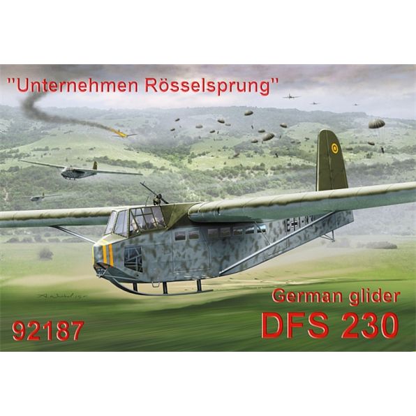 DFS-230 'Unternehmen Rosselsprung' (3 decal v. for Luftwaffe)