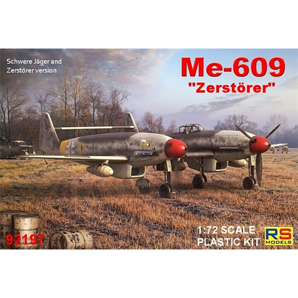 Me-609 'Heavy Fighter Bomber' (3 decal v. for Luftwaffe)