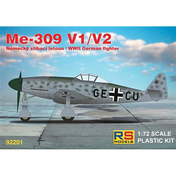 Messerschmitt 309 V1/V2 (3 decal v. for Luftwaffe)