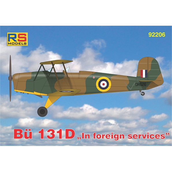 Bucker Bu-131 D (5. decal v. for RAF, Japan, Poland, Yugoslavia)
