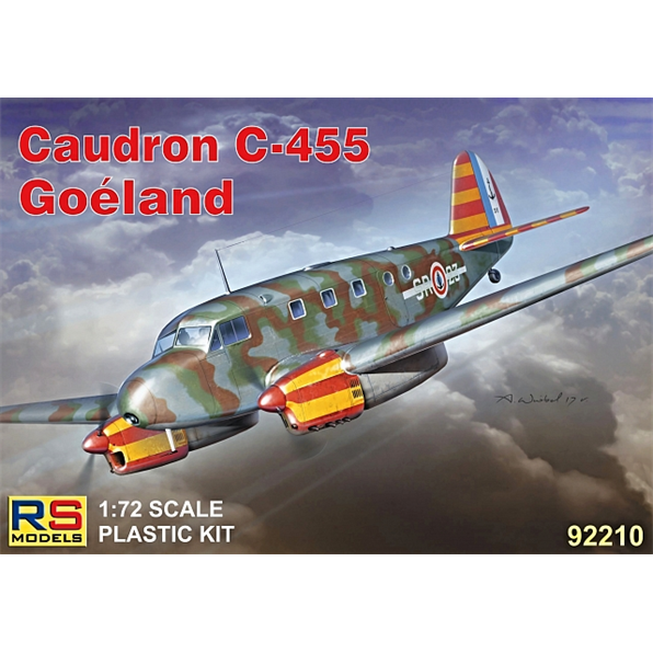 Caudron C-455 Goeland (4 decal v. for France)