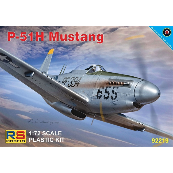 P-51H Mustang (4 decal v. for USA, GB)