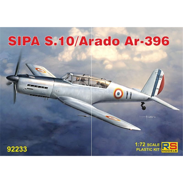SIPA S.10/Arado Ar 396 (4 decal v. for France, Luftwaffe)