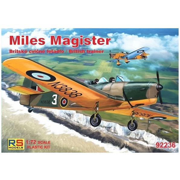 Miles Magister (4 decal v. for GB, Portugal, Australia, New Zealand)