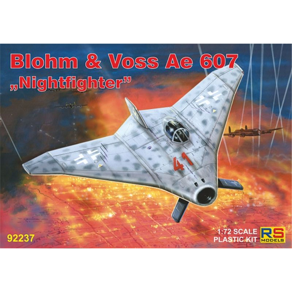 Blohm + Voss Ae 607 'Nightfighter' (4 decal v. for Luftwaffe)