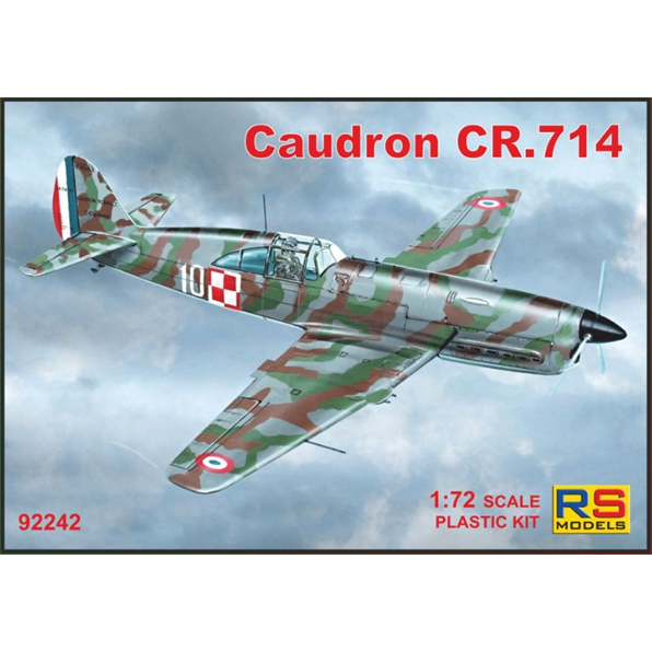 Caudron CR.714 C-1 (4 decal v. for France, Luftwaffe, Finland)