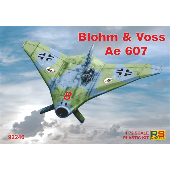 Blohm and Voss Ae 607 (4 decal v. for Luftwaffe, Great Britain)