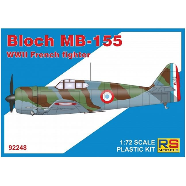 Bloch MB-155 (5 decal v. for France, Luftwaffe)