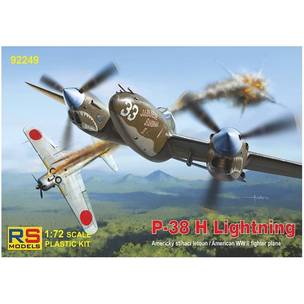 P-38 H Lightning (4 decal v. for USA)