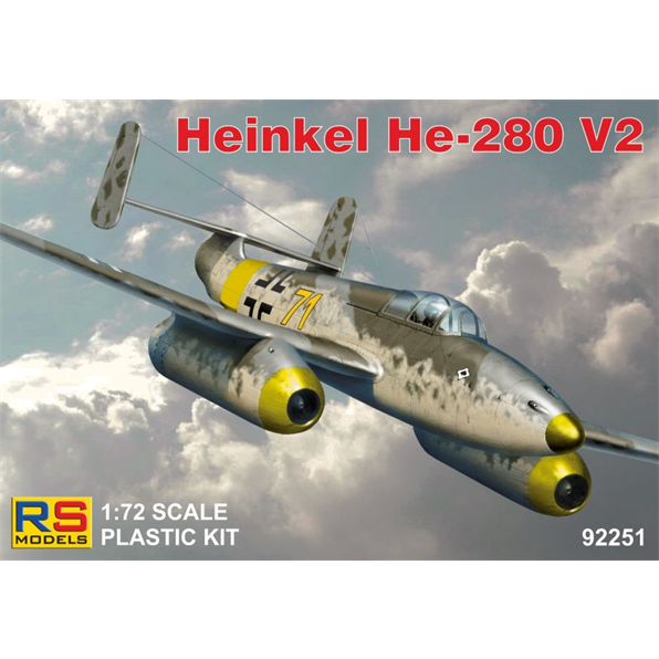 Heinkel He-280 Juma 004 (4 decal v. for Luftwaffe)
