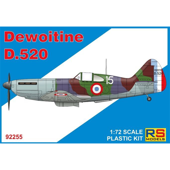 Dewoitine D-520 (4 decal v. for France)
