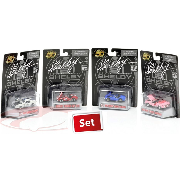 Ford Shelby Collectibles Assortment x 12 (3 x Each Car)