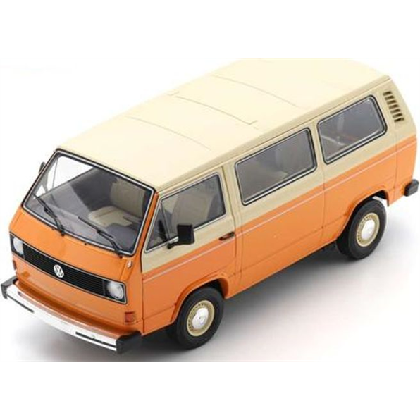 VW T3a L Bus Orange/Beige