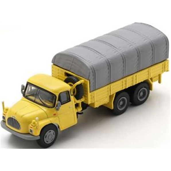 Tatra T138 Flatbed Truck Yellow