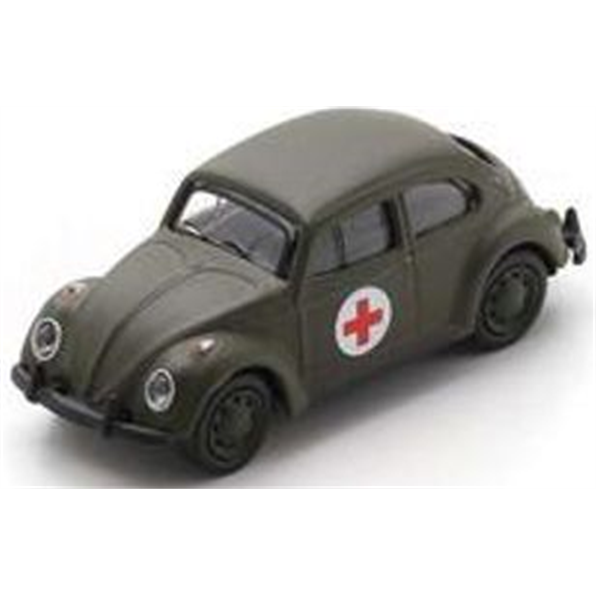 VW Beetle German Army Medic Unit