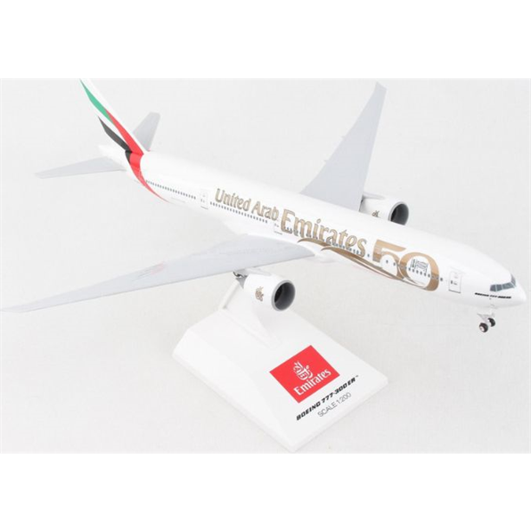 Boeing B777-300ER Emirates 50th Anniversary Livery