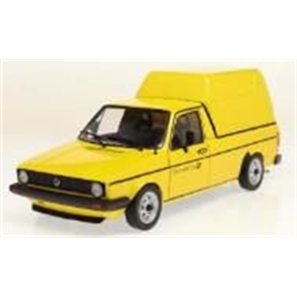 VW Caddy Mk.1 German Post Yellow 1982
