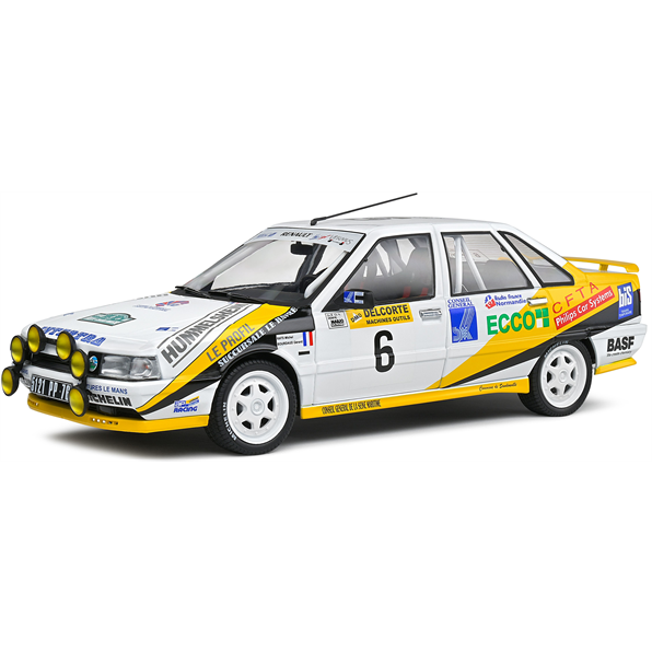 Renault R21 Turbo GR.A White Rally Charlemagne 1991