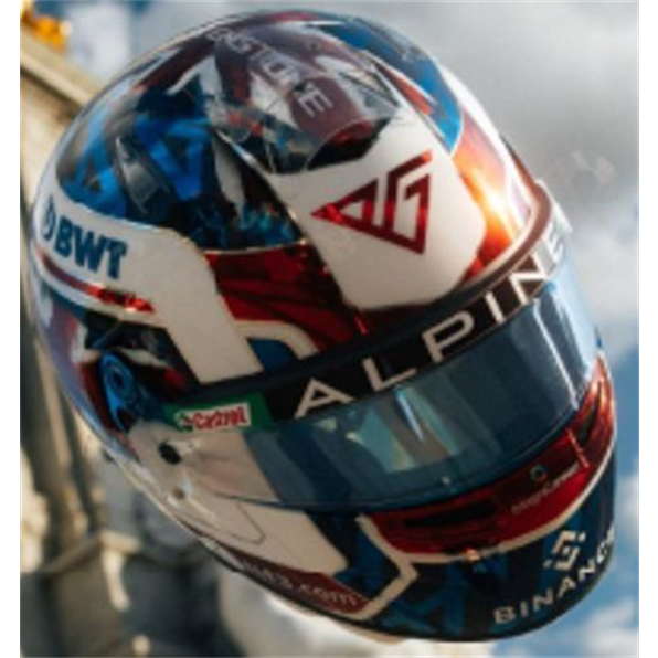 Pierre Gasly BWT Alpine F1 Team British GP 2023 Helmet