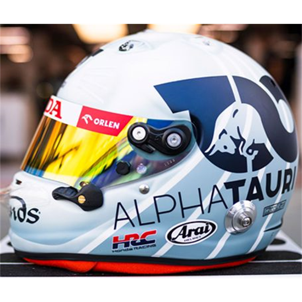 Scuderia AlphaTauri Yuki Tsunoda Helmet Singapore GP 2023