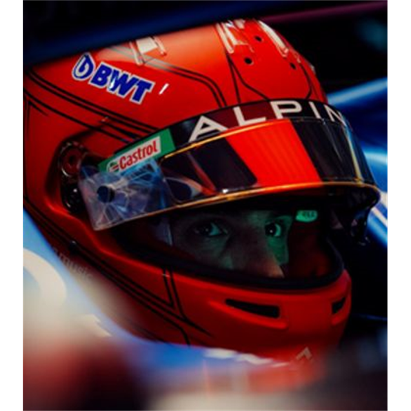BWT Alpine F1 Team Esteban Ocon Helmet Season Update 2023