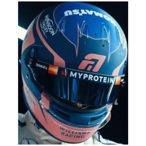 Alexander Albon 2024 Helmet