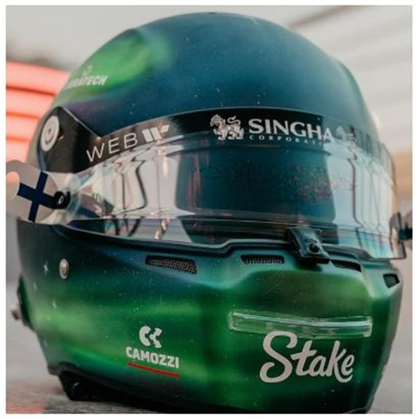 Valtteri Bottas 2024 Helmet
