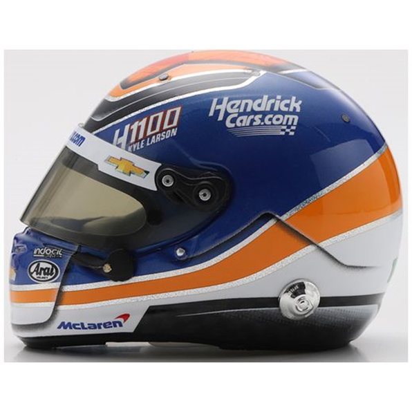 Kyle Larson Arrow McLaren HendrickCars.com H1100 Arai Replica Helmet 2024