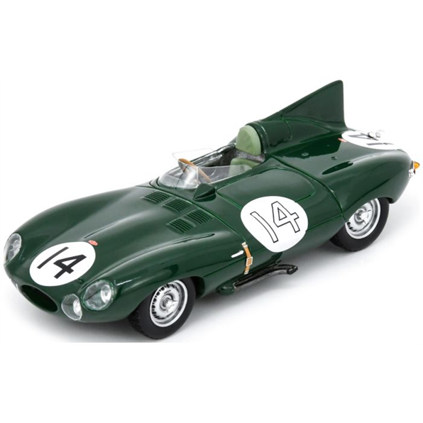 Jaguar D #14 2nd Le Mans 24H 1954 Rolt Hamilton