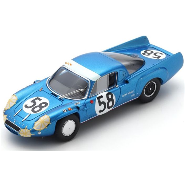 Alpine A210 #58 24H Le Mans 1967 P. Vidal /L. Cella