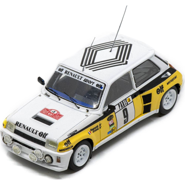 Renault 5 Turbo #9 7th Rally Monte Carlo 1983 J. Ragnotti/J-M. Andrie