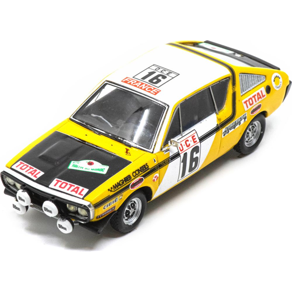 Renault 17 #16 6th Rallye du Maroc 1976 J. Prive 'Tilber'