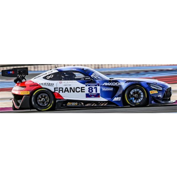 Mercedes AMG GT3 #81 Team France FIA Motorsport Games GT Sprint Cup Paul Ricard