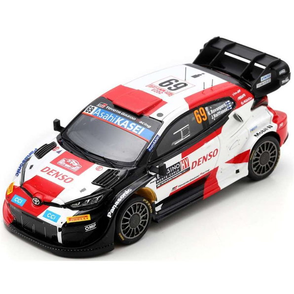 Toyota GR Yaris Rally1 HYBRID #69 2nd Rally Monte Carlo 2023 Rovanpera/Halttunen