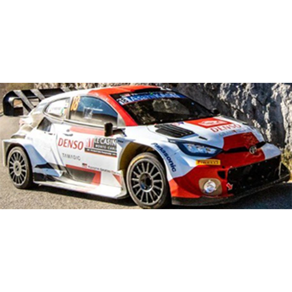 Toyota GR Yaris Rally1 HYBRID #18 6th Rally Monte Carlo 2023 Katsuta/Johnston
