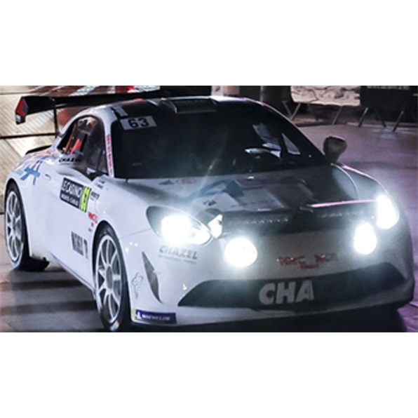 Alpine A110 Rally RGT #63 Chazel Technologie Monte Carlo 2023 Frau/Marquez