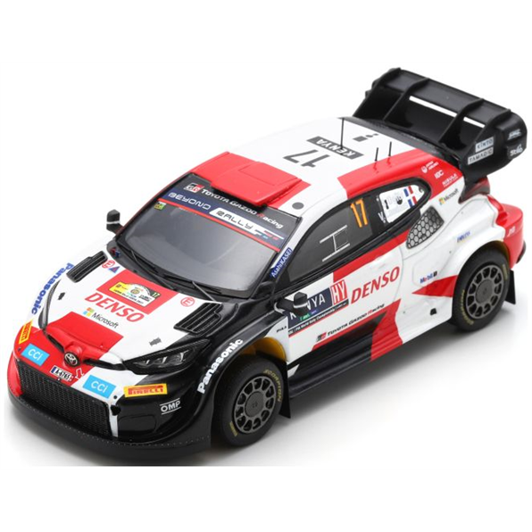 Toyota GR Yaris Rally1 Hybrid #17 Winner Rally Safari 2023 S. Ogier/V. Landais