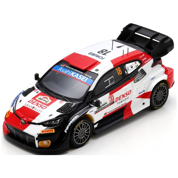 Toyota GR Yaris Rally1 Hybrid #18 WRT 5th Rally Japan 2023 Katsuta/Johnston