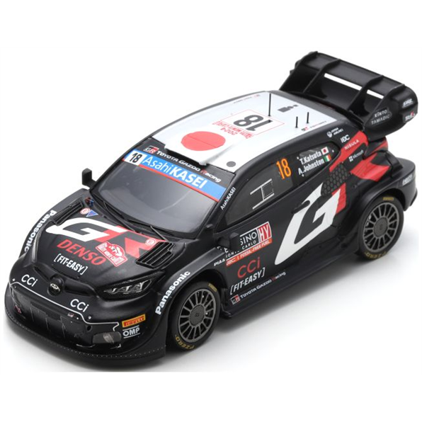 Toyota GR Yaris Rally1 Hybrid #18 WRT 7th Rally Monte Carlo 2024 Katsuta/Johnston