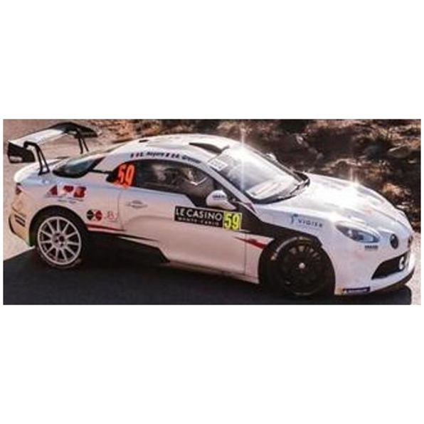 Alpine A110 Rally RGT #59 Chazel Tech Course 2nd RGT Monte Carlo 2024 Royere