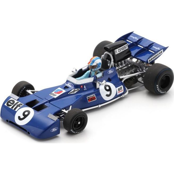 Tyrrell 002 #9 Winner US GP 1971 Francois Cevert