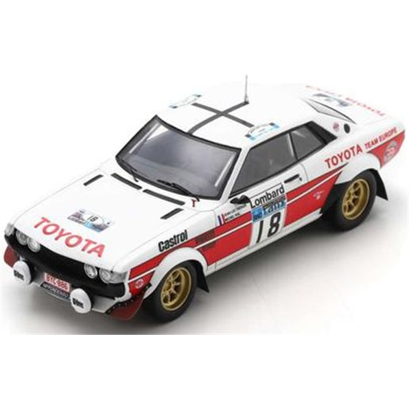 Toyota Celica 2000 GT #18 Lombard RAC Rally 1977 J-L. Therier/M. Vial