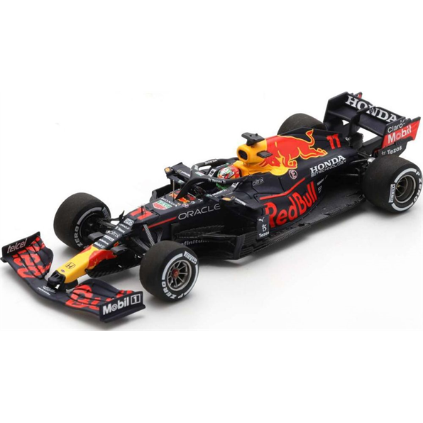 Red Bull Racing Honda RB16B #11 Red Bull Racing 3rd Mexican GP Perez w/#3 Board