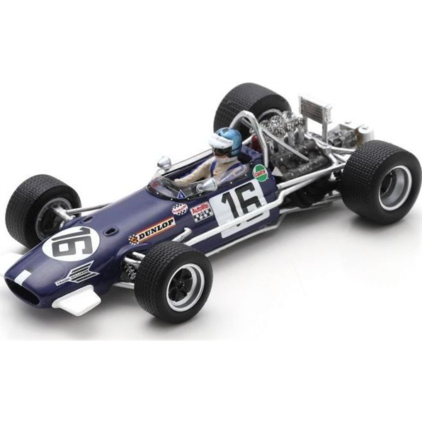 Brabham BT26A #16 2nd Monaco GP 1969 Piers Courage