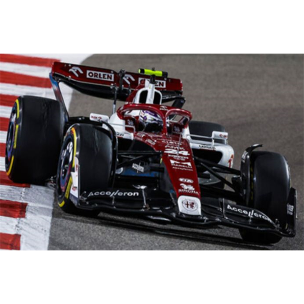 Alfa Romeo F1 Team Orlen C42 #24 10th Bahrain GP 2022 Zhou GuanYu