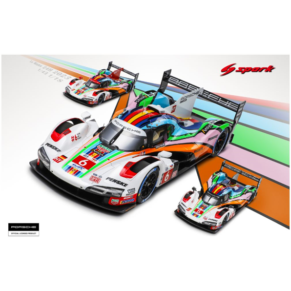 Porsche 963 #6 Porsche Penske Motorsport Le Mans 24H 2023 Estre/Lotterer/Vanthoor