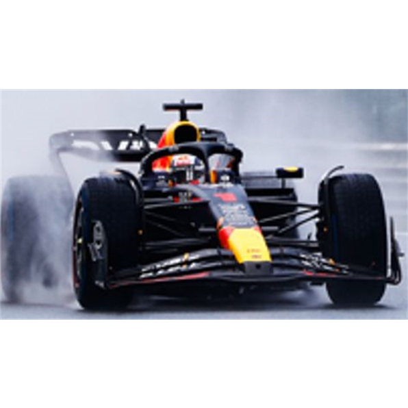 Oracle Red Bull Racing RB19 #1 Winner Belgian GP 2023 Max Verstappen w/Pit Board