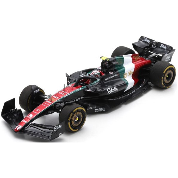 Alfa Romeo F1 Team Stake C43 #24 Italian GP 2023 Zhou Guanyu