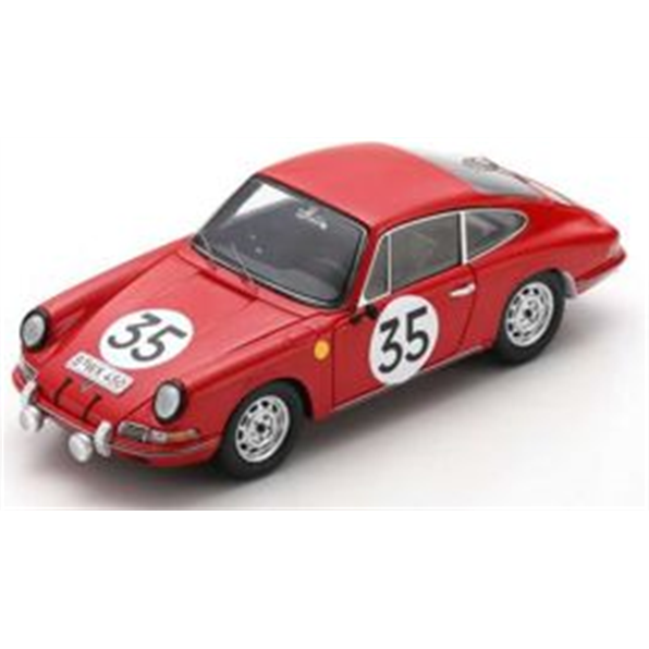 Porsche 911S #35 24H Le Mans 1966 J. Kerguen 'Franc'